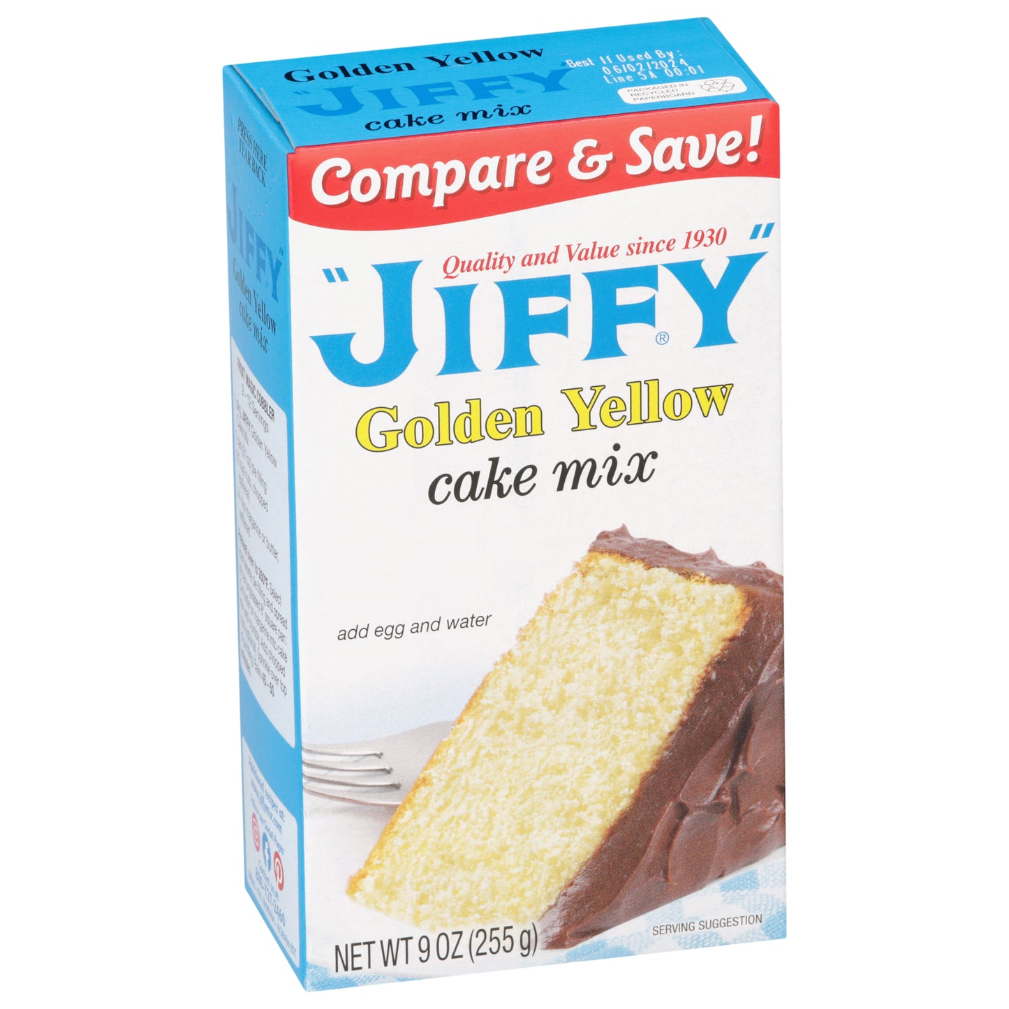 Golden Yellow Cake Mix (12 pk.)