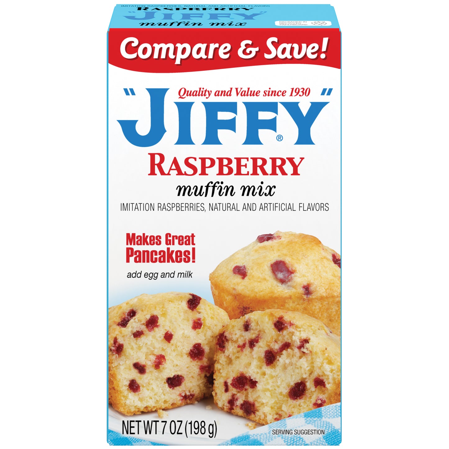 Raspberry Muffin Mix (12 Pk.)