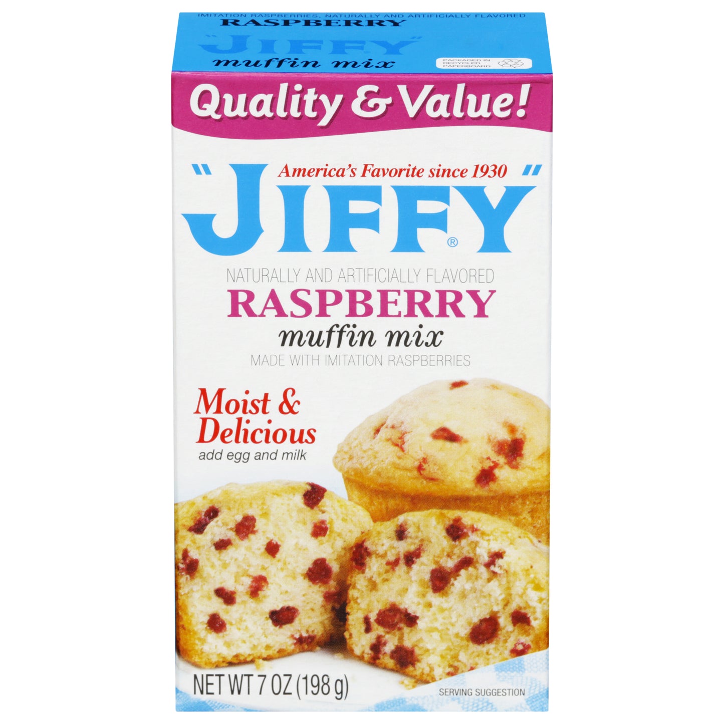 Raspberry Muffin Mix (12 Pk.)