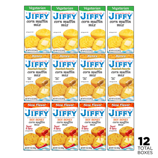 Corn Muffin Variety - Vegetarian